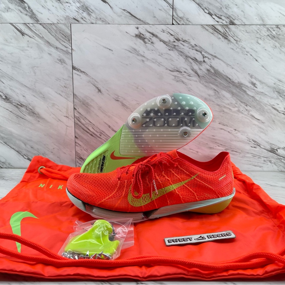 Nike Air Zoom Victory 2 Bright Crimson Track Shoes Spikes